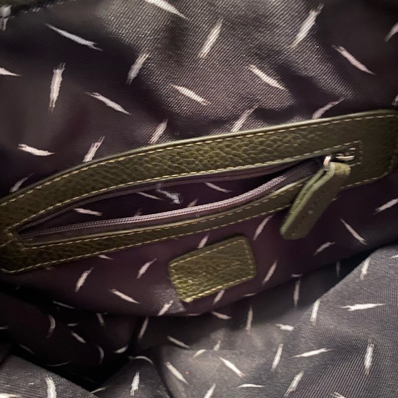 Kensie Dark Olive Green Purse/Tote - Picture 14 of 16